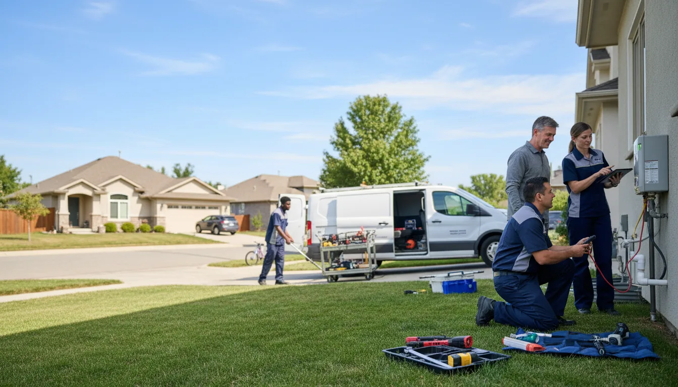 Tankless water heater service in Farmington, NY